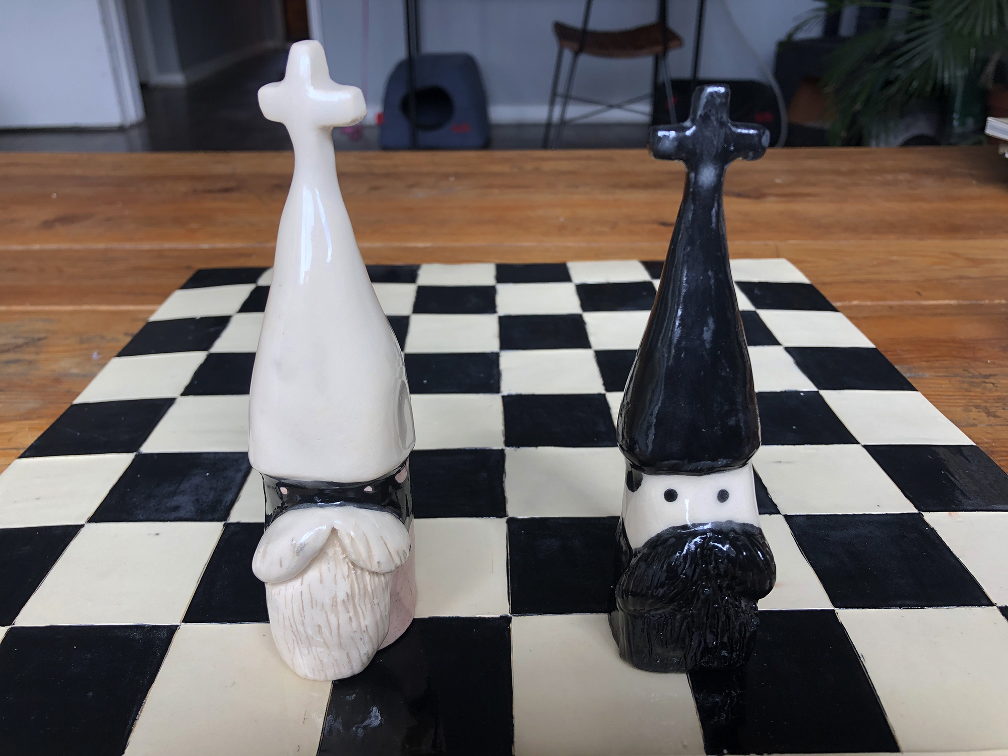 Ceramic Chess Set