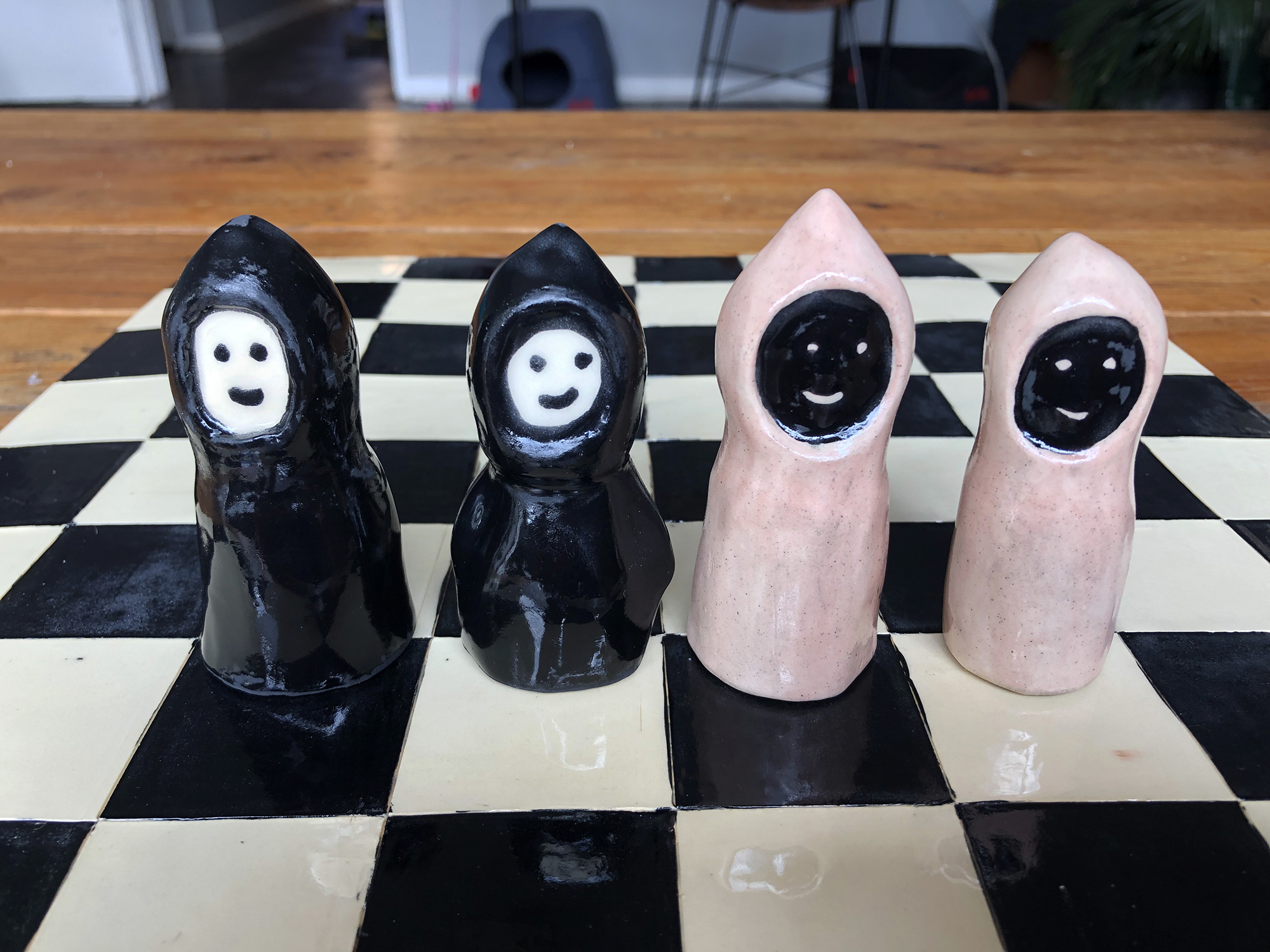 Ceramic Chess Set