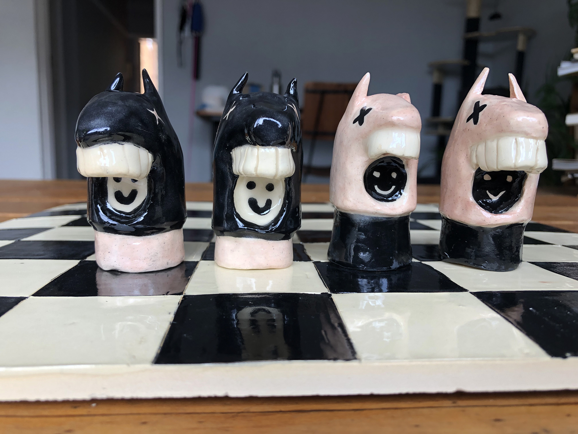 Ceramic Chess Set