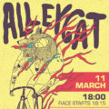 Alleycat Bicycle Race Poster for Killat Collective