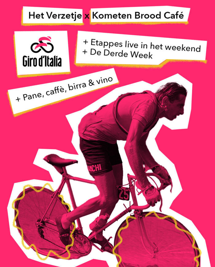 Het Vertzetje flyer design by Pete Reynolds Gather