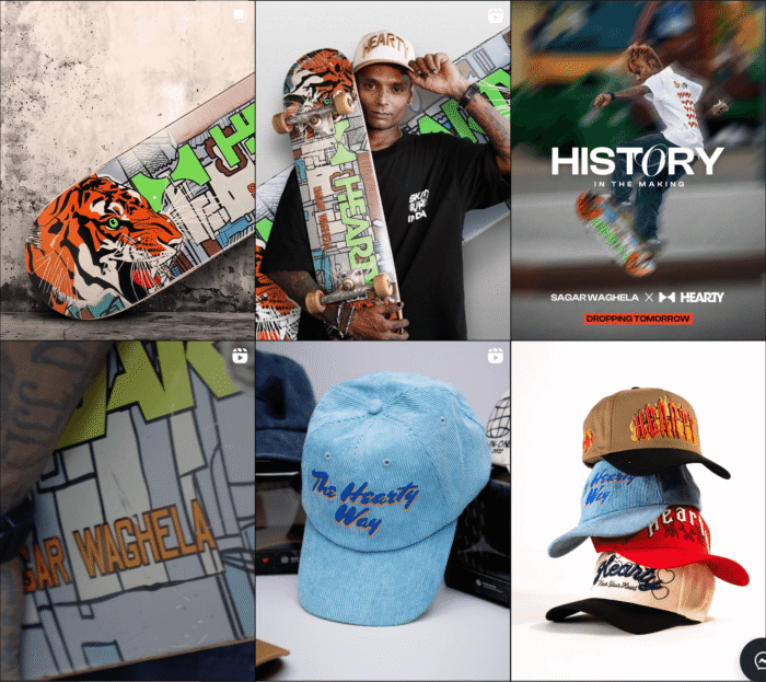 Hearty Skateboards x Sagar Waghela
