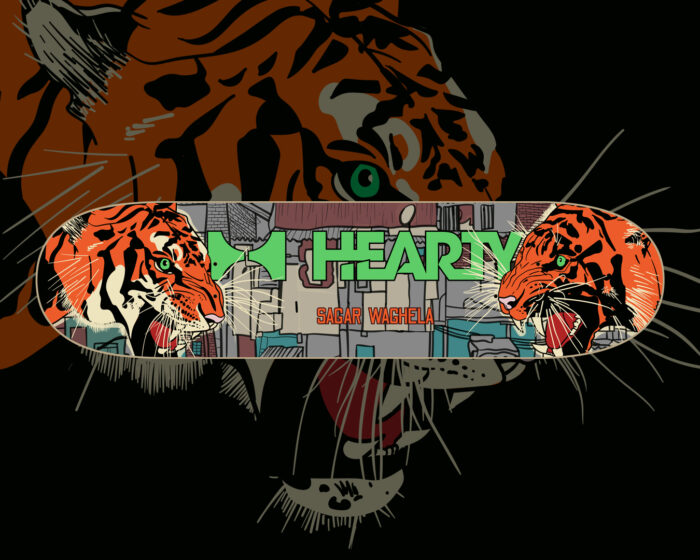 Graphic for Hearty Skateboards