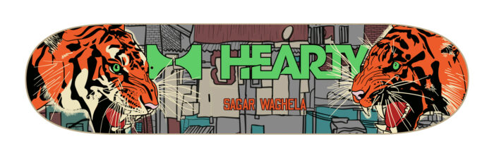Graphic for Hearty Skateboards