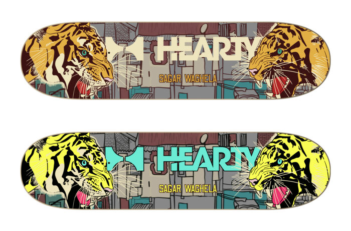 Graphic for Hearty Skateboards