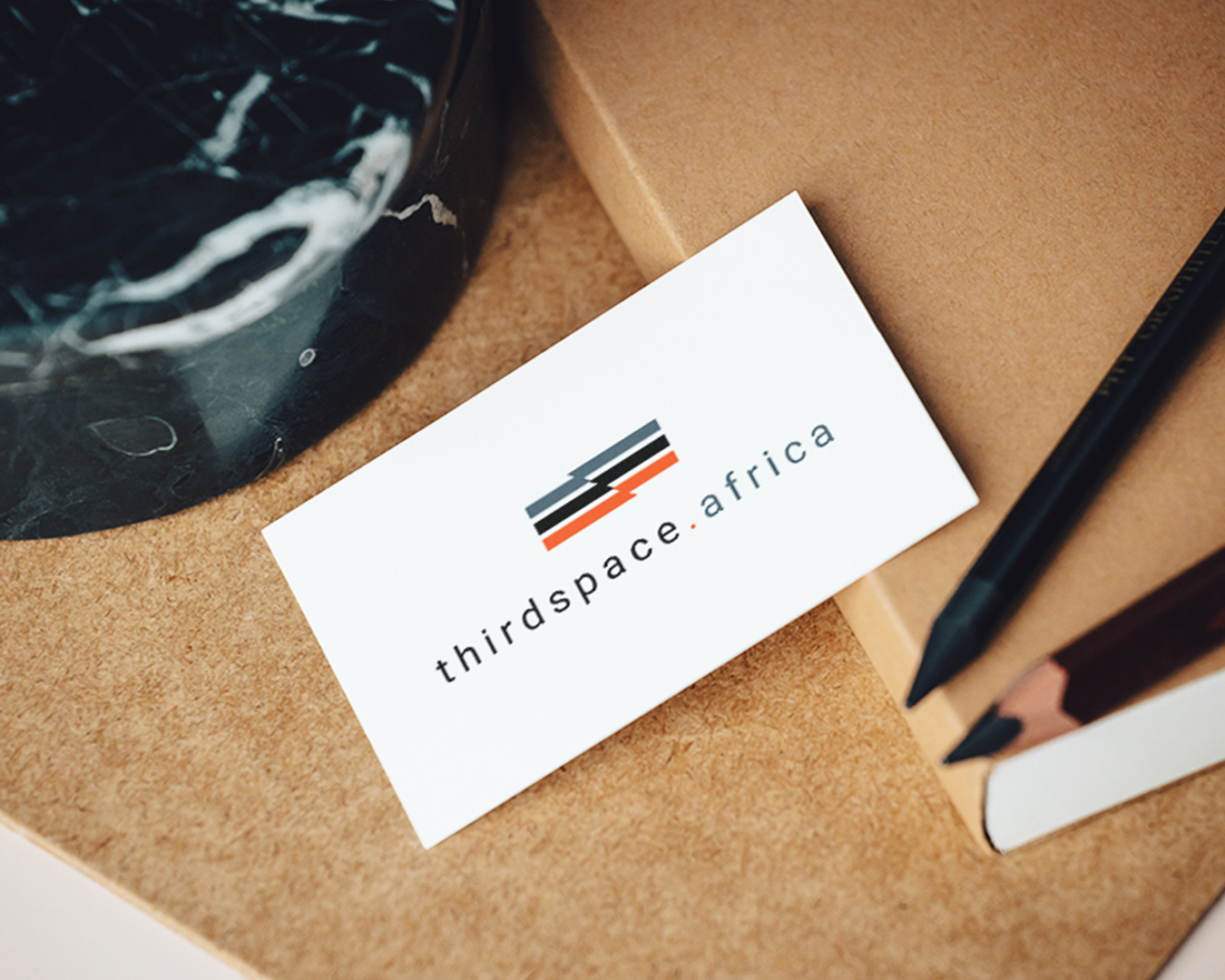 Thirdspace.Africa Business Card Mockup