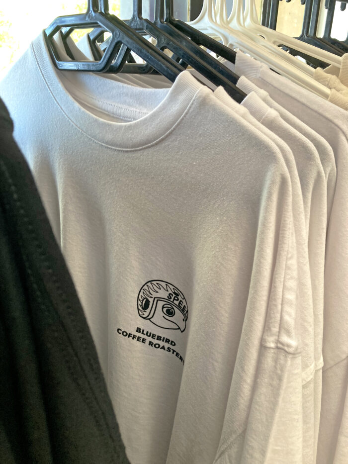 T-shirt Design for Bluebird Coffee Roastery