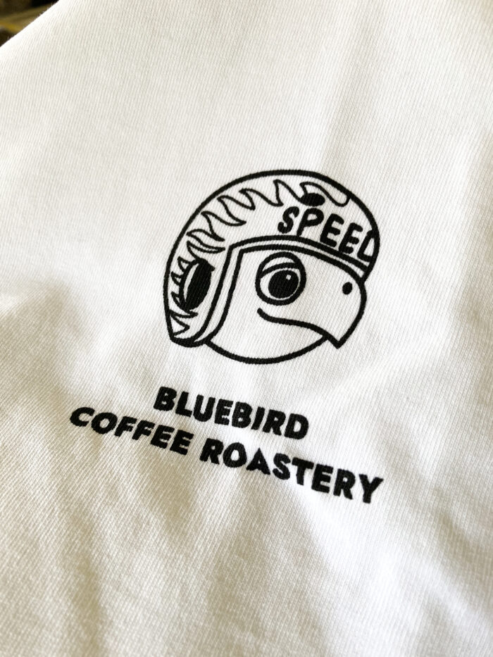 T-shirt Design for Bluebird Coffee Roastery