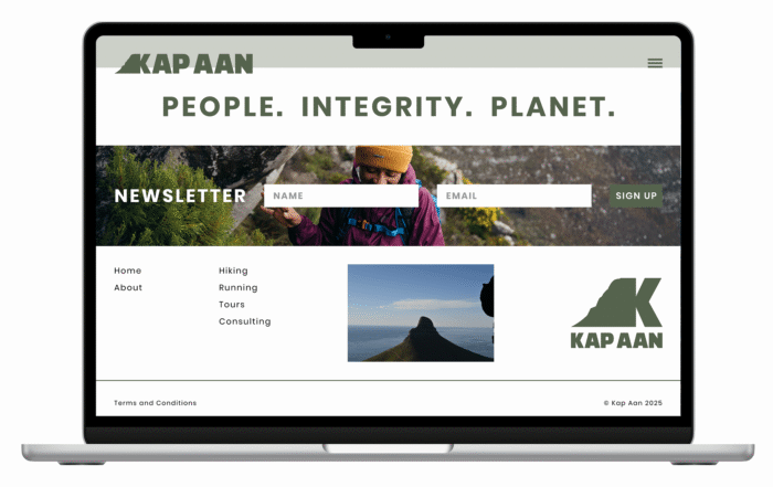 Kap Aan Tours Website