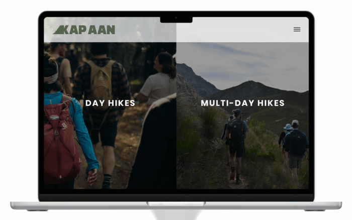 Kap Aan Tours Website